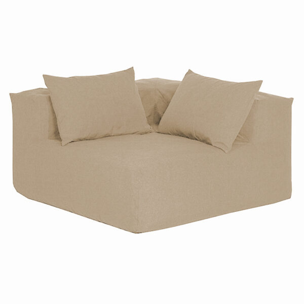 COIN – Sable – SLOW PANAMA OUTDOOR – Outdoor Corner Sofa