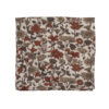 Plaid en coton motif floral 100x210 cm