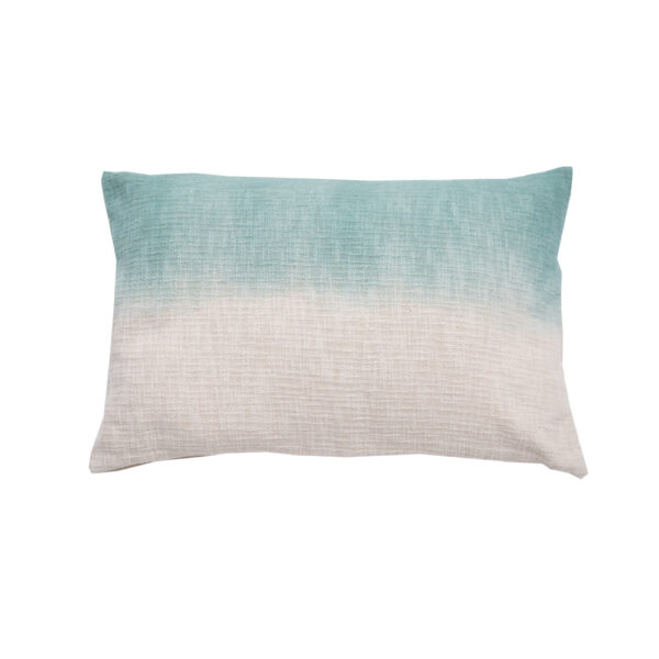 TALC – Aqua – Tie And Dye Cushion – 40x60cm (Cushioning Included)