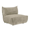 fauteuil 1 place velours lisse wolf- loft jazz