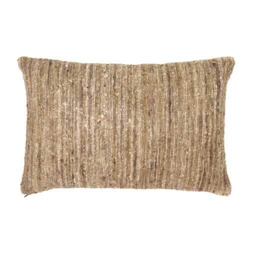 Coussin en jute, coloris miel- 40X60 cm-GWENN-SOLAR