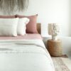 housse de couette en lin DOLLAR rosebud igloo farm life copper come back fiche produit ambiance