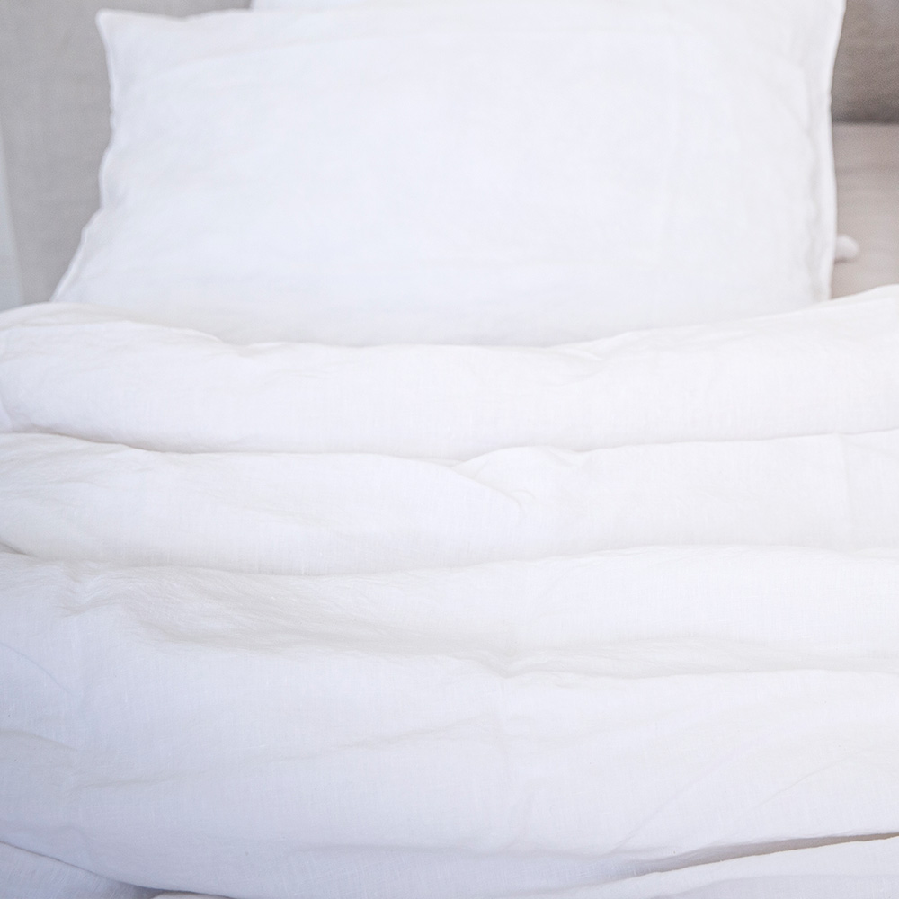 Taies D'Oreiller En Lin 100% - Lot De 2, Poche Enveloppe, 51x66 Cm, Douces Et Respirantes, Toutes Saisons