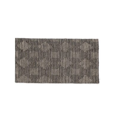 Tapis en laine, fabrication artisanale Modèle Tyrical, coloris Grey