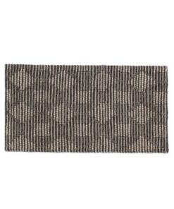 Tapis en laine, fabrication artisanale Modèle Tyrical, coloris Grey