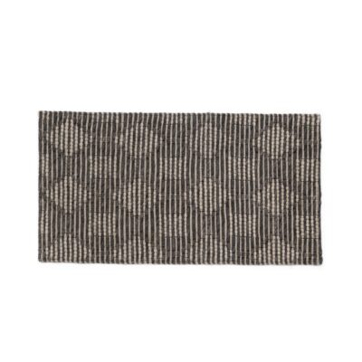 Tapis en laine, fabrication artisanale Modèle Tyrical, coloris Grey