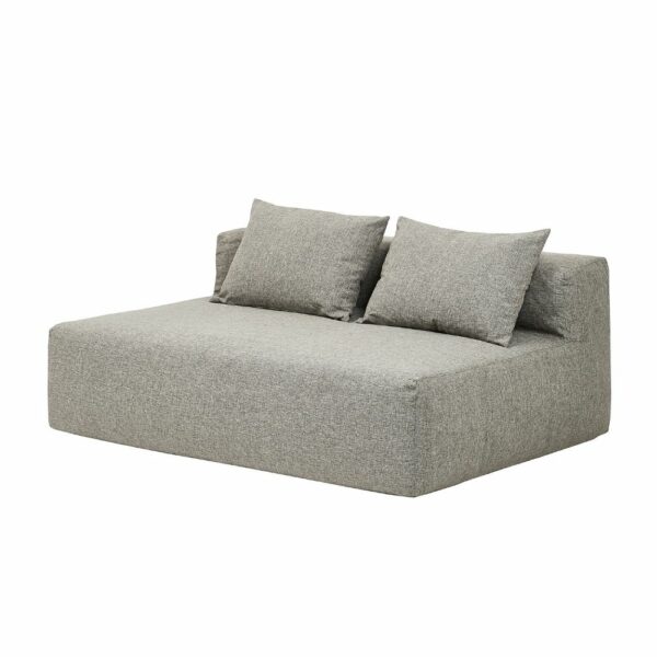GEEK – Gris Chiné – SLOW OUTDOOR – 3 seater sofa for outdoor