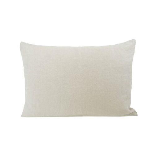 coussin canape en lin craie NIG Ivory fiche produit packshot