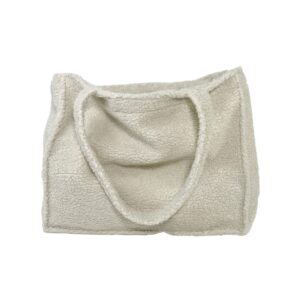 Sac en moumoute blanc NOLT Stone