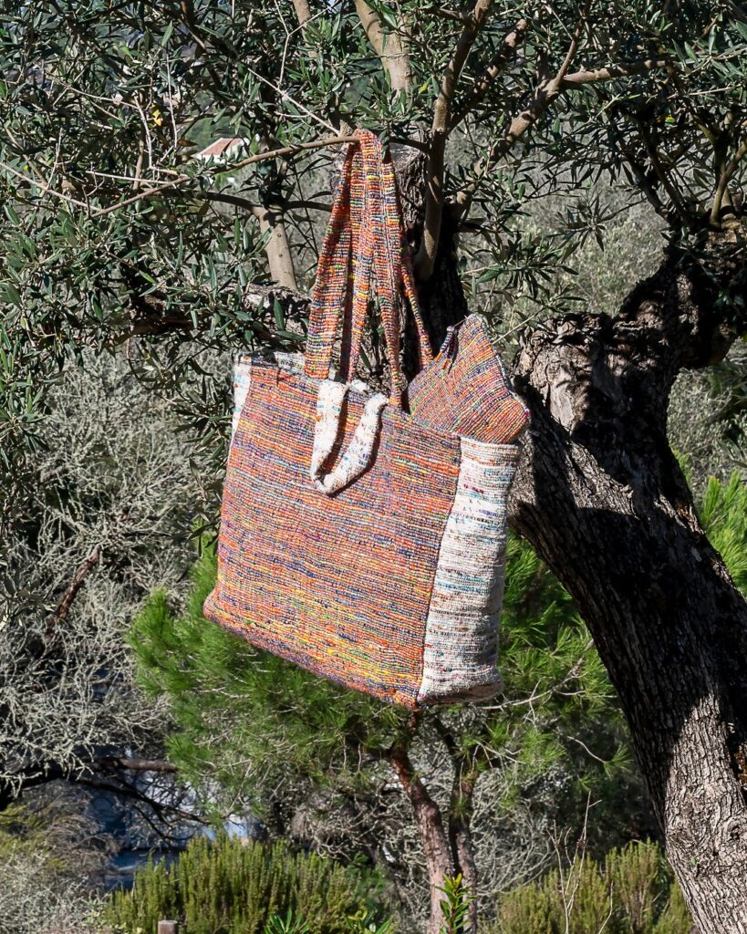 Sac et pochette TRAIL et TRESOR coloris BRAZIL du thème CASA RIO