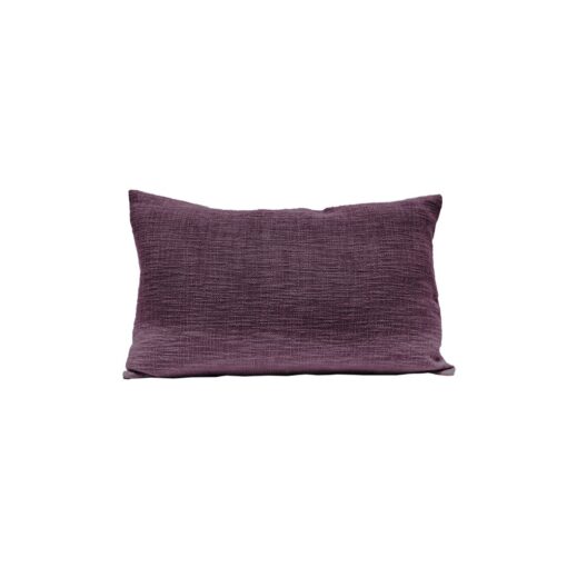 Coussin en coton - Modèle TAICHI, coloris Figue