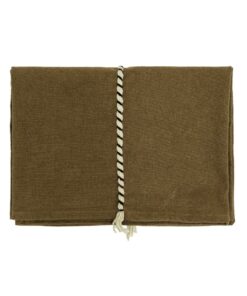 Mini nappe en coton - Modèle ESTRAGON1, coloris bronze