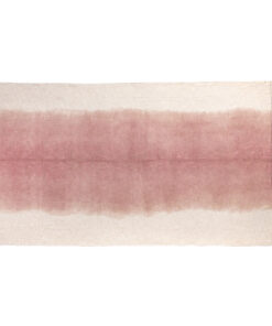 Plaid en coton, motif tie and dye rose - Modèle TALC, coloris Light Pink