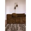 Tapis Trust - coloris Black White Brown Et Slow Family