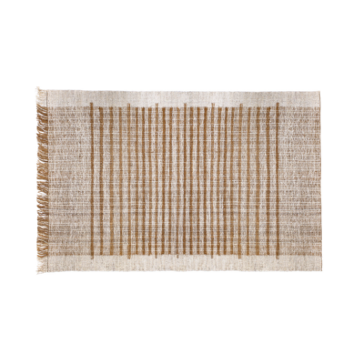 Tapis en jute - Modèle TALKY2 , coloris naturel