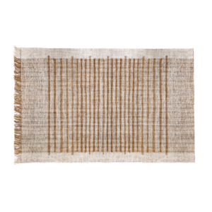 Tapis en jute - Modèle TALKY3 , coloris naturel