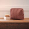 Trousse de toilette en éponge - Modèle UTOPIA , coloris Cinnamon