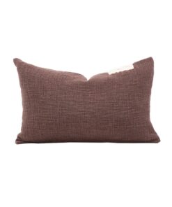 Coussin en coton- Modèle TAICHI, coloris Ebène