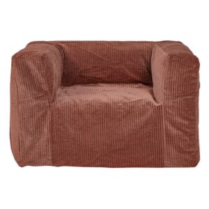 Fauteuil en velours côtelé CINNAMON, SLOW CUB