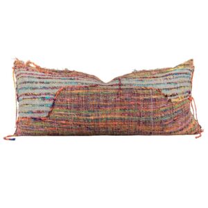 Coussin fabrication artisanale, modèle TOGO coloris Brazil