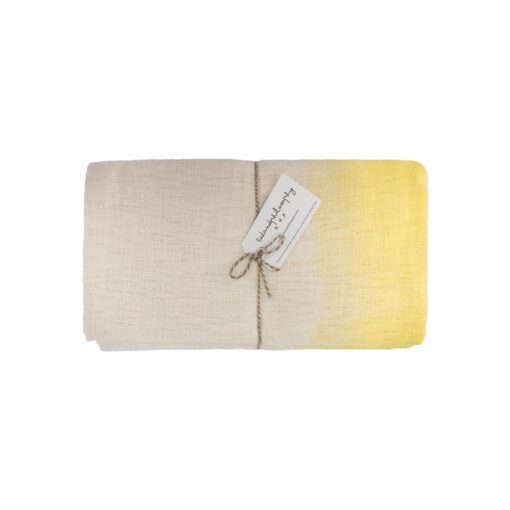 Nappe INDY TARA CITRUS en coton fiche produit