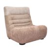 Chauffeuse 1 place en velours boudoir LIGNE DIVAN module COZY coloris SHADY1