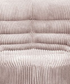 Zoom matière ligne DIVAN en velours boudoir coloris CHINO