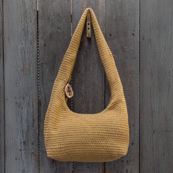 Sac banane en crochet fait-main, modèle COOL