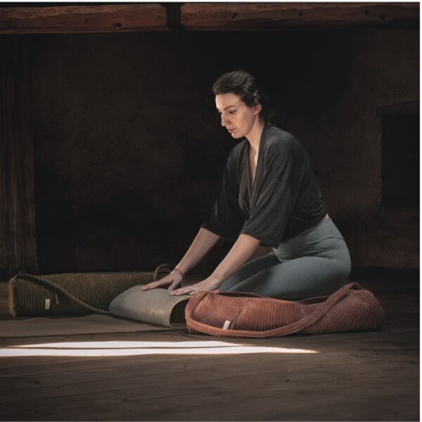 Sac de yoga en velours côtelé – Image 6