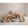 coussin mimo sioux camel plaid madonne camel fleur de laine linge de lit b2c dollar dolby dona naturel face