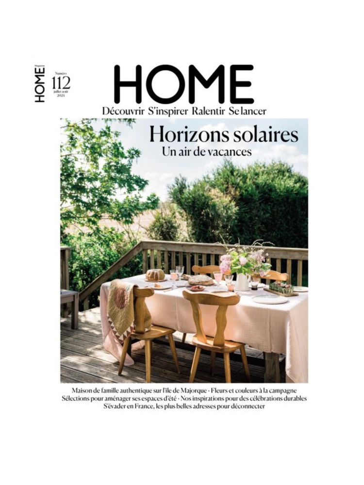 Couverture Home Magazine - aout 2024