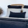 Coussin en lin avec broderie faite-main – Image 2