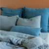Coussin en lin avec broderie faite-main – Image 2