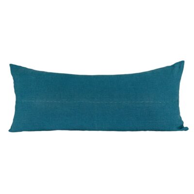 Coussin en lin avec broderie artisanale SMOOTHIEB Piscine