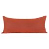 Coussin en lin avec broderie faite-main 4 Coussin en lin avec broderie artisanale SMOOTHIEB Terre Brûlée
