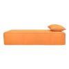 Banquette d'extérieur sans dossier, en acrylique teint en masse, DAYBED PIPING OUTDOOR, coloris Pop