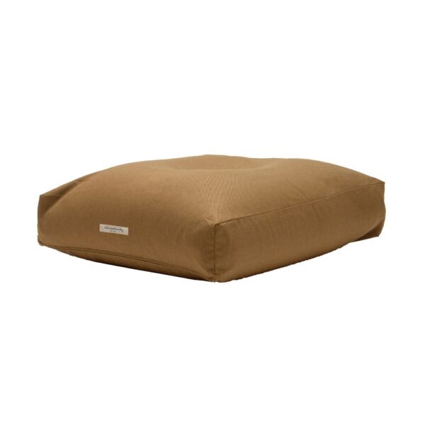 Coussin de sol extérieur imperméable, FLAT Cappuccino vu de profil