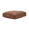 Coussin de sol extérieur imperméable, FLAT Chocolate vu de profil