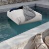 Coussin de sol extérieur pour piscine, FLAT Cream