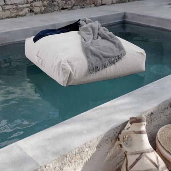 Coussin de sol extérieur pour piscine, FLAT Cream