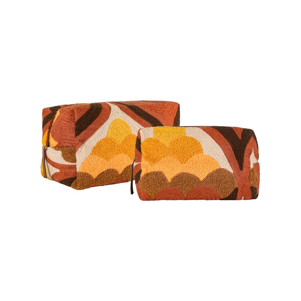 Petite trousse à maquillage 20x13x9 cm 5 Trousses à maquillage CLARK coloris Muscade