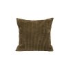 Coussin en velours côtelé LOOM coloris ARMY thème Fleur de Velours