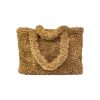 Sac cabas en fausse fourrure