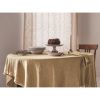 Nappe en coton flammé MATRIJANA coloris Grano