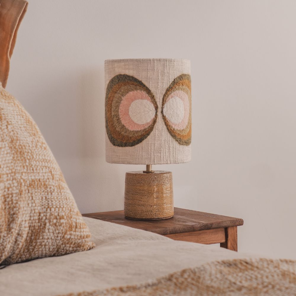 Lampe GREEN SODA sur pied en poterie KAOLIN