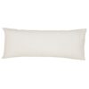 Coussin en lin 30x70, modèle uni, SMOOTHIE, brut- coloris Milk