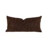 Housse de coussin en velours bi-face 30x60 cm
