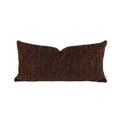 Housse de coussin en velours bi-face 30x60 cm