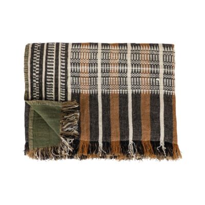 Plaid en laine MALO Écorce
