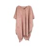 Poncho en éponge URANUS Vieux Rose